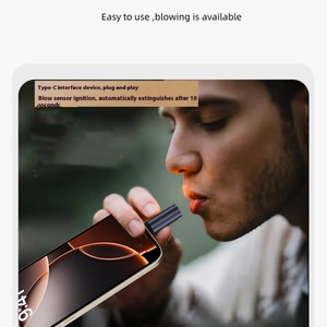 <span class=keywords><strong>Mini</strong></span> <span class=keywords><strong>USB</strong></span> C điện nhẹ hơn Windproof Flameless Torch <span class=keywords><strong>USB</strong></span> Slim Pocket kích thước loại C <span class=keywords><strong>Adapter</strong></span> - Product Image 4