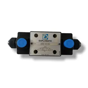 Katup arah duplomatik V220 60hz D4D katup kontrol arah dioperasikan Solenoid D4d-s1/60