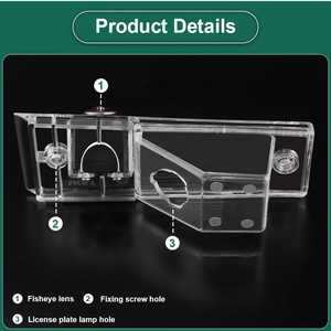GreenYi 170 ° AHD cámara trasera de marcha atrás impermeable visión nocturna para KIA VQ Grand Carnival Sedona Carnival 2006 ~ 2015 respaldo de vehículo - Product Image 3