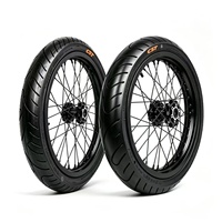 Ensemble de roues Surron Light Bee X LBX Talaria MX4 MX3 X3 17 Supermoto CNC Ebike 70/90-17 90/80-17 Pneus de route Performance