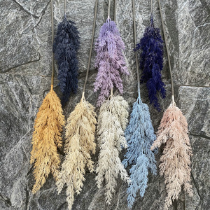 Vente en gros d'herbe de <span class=keywords><strong>pampa</strong></span> fleurs artificielles herbe de riz <span class=keywords><strong>artificielle</strong></span> en plastique herbe de blé colorée pour la décoration intérieure de mariage - Product Image 3