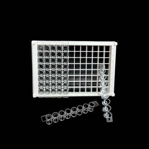 Fournitures de laboratoire EP-D9612 Medical PS High Absorption fond plat détachable 8 bandes ou 12 bandes 96 Well Elisa Plate - Product Image 5