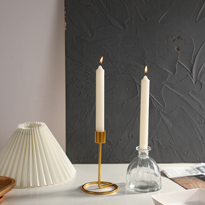 Bougie pilier blanche non parfumée, 100% cire de paraffine pure, longue durée de combustion, bougies de dîner <span class=keywords><strong>pour</strong></span> la décoration de la maison - Product Image 1