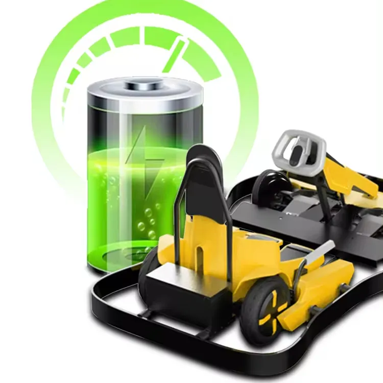 Двойная педаль go kart go karts для взрослых мощная литиевая батарея электрический go kart