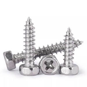 304 Edelstahl-Kreuzschlitz-Innen sechs kant schraube mit Unter leg scheibe Sechs kantkopf M3/M4/M5 Selbst schneidende Schraube - Product Image 2