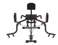 Máquina de Entrenamiento de Piernas y Caderas 2 en 1 Plegable Mini Adductor, Equipo de Ejercicio Sentado, Precio Competitivo, Espuma