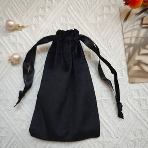 High Quality Customized Print Jewelry Bag Velvet <b>Drawstring</b> Pouch Necklace Pouch Packaging <b>Bracelet</b> Jewelry Bag Dust Bag Jewelry - Product Image 5