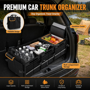 <span class=keywords><strong>Organizer</strong></span> per Bagagliaio Auto Pieghevole Personalizzato, Resistente, con Borsa Termica Impermeabile - Product Image 1