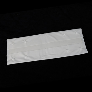 Funda para Mopa de Sala Limpia, Blanca, Rectangular, de Tela Sintética, con Palo de Acero Inoxidable, para Limpieza de Suelos de Oficina - Product Image 4