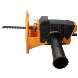 Electric Reciprocating Saw Converter With 3 Blades Portable Corded Power Tool For Wood Metal Cutting DIY Use - Product Image 2