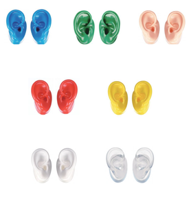 อุปกรณ์เครื่องช่วยฟังซิลิโคนแบบยืดหยุ่นและโปร่งใส - Product Image 3