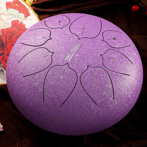Tambor de Lengüetas de Acero de 10 Pulgadas, con Accesorios Completos, Tambor Handpan, Instrumento Musical Educativo para Principiantes, Regalo de Navidad - Product Image 6