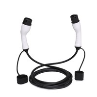 Chargeur EV portable Senhao New Mode 3 monophasé/triphasé 32A 7/22kW 5m TPU/Cu Type 2 mâle Type 2 femelle Câble de charge IEC 62196-2