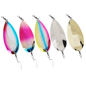 Señuelo de Pesca Tipo Cuchara de Acero Inoxidable Jet Dodgers, al por Mayor, OEM, Metal Pesado, para Agua Salada y Lagos, para Salmón, Atún, Trucha y Tiburón - Product Image 1