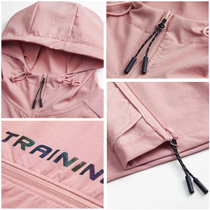 <strong>Women's</strong> Quick Dry <strong>Lightweight</strong> Fleecing Gym Fitness Yoga <strong>Jacket</strong> Breathable Tight Waist Running Yoga <strong>Jackets</strong> for <strong>Women</strong> K817 - Product Image 5