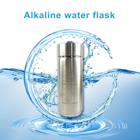 CAMAZ labu air alkali 300ml, air minum warna abu-abu