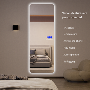 Hiện đại kích thước lớn toàn thân Salon Gương treo tường đầy đủ chiều dài backlit Led gương cảm ứng thông minh màn hình mặc quần áo gương cho ngôi nhà - Product Image 3