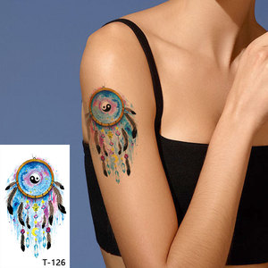 Pegatinas De <span class=keywords><strong>Tatuajes</strong></span> Temporales, diseño de calavera de mariposa de tamaño pequeño, pegatina de tatuaje impermeable a prueba de sudor <span class=keywords><strong>para</strong></span> mujeres y <span class=keywords><strong>hombres</strong></span> - Product Image 3