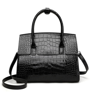 Bolsos de Mano con Patrones de Lujo, Bolsos Clásicos de Gran Capacidad para Mujer, Bolsos Cruzados de Cuero Genuino de Diseñador para Mujer - Product Image 1