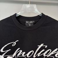 T-shirts pour hommes Hip Hop, vêtements pour hommes, impression de dessin animé de haute qualité, mode décontractée, manches courtes, vente en gros, T-shirts MIXED EMOTION pour hommes