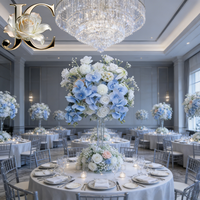 Boule florale artificielle en soie OLERAY pour la décoration de mariages et événements communautaires – Vente en gros