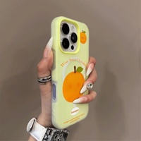 Étui de téléphone portable magnétique en TPU creux, style deux-en-un, avec un design luxueux et une coque transparente