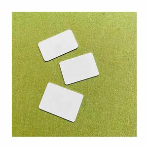 2025 Op Maat Gemaakt Ontwerp Glanzend Wit Aluminium Visitekaartjes Dubbelzijdig Antieke Imitatie Moderne Glanzende Aluminium Sublimatie Blanco - Product Image 4
