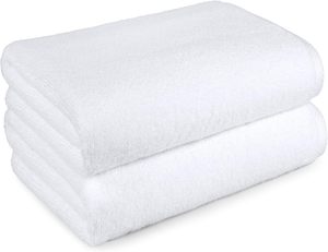 Juego de <span class=keywords><strong>Toallas</strong></span> de Algodón 100% <span class=keywords><strong>para</strong></span> Hotel Estrella - Borde Delgado, Toalla de Baño Extra Grande y Gruesa <span class=keywords><strong>para</strong></span> Uso Hotelero - Product Image 6