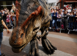 Costume de dinosaure sur mesure pour fête d'Halloween d'horreur, taille réelle, avec structure métallique et commande manuelle, pour parcs à thème intérieurs/extérieurs - Product Image 4