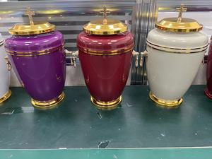 โกศบรรจุอัฐิสำหรับผู้ใหญ่รูปทรงกางเขนเหล็ก - Product Image 5