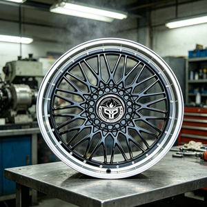 Jantes en alliage OEM ODM 15x6.5 16x7 à 4 trous, finition usinée argentée, pour Honda, Toyota, VW, Hyundai, <span class=keywords><strong>KIA</strong></span>, Fit, Vios, Polo, Rio, berline, hayon - Product Image 2