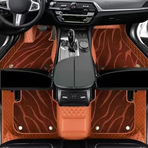 Tappetini Auto Personalizzati all'Ingrosso, Tappetini 7D a Doppio Strato per <span class=keywords><strong>Audi</strong></span> A1, <span class=keywords><strong>A3</strong></span>, A4, A5, A6, A6L, A7, A8, A8L - Product Image 1