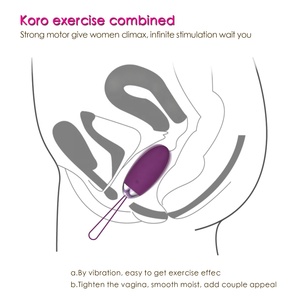 वाई प्यार हिल प्रेम अंडा योनि महिला थरथानेवाला बुलेट हिल खिलौने सेक्स योनि गेंद श्रोणि कस के लिए व्यायाम महिलाओं - Product Image 5