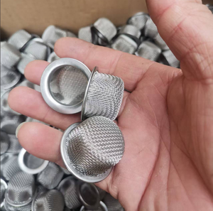 50 100 माइक्रोन परिशुद्धता निस्पंदन धार फिल्टर तार जाल फिल्टर कैप 304 316 स्टेनलेस स्टील ईंधन इंजेक्टर फिल्टर कैप - Product Image 1