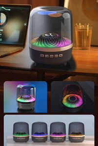 Mini haut-parleur portable sans fil de haute qualité 5W avec lumière RVB, nouveaux gadgets électroniques tendance, 400mAh, home cinéma, ordinateur - Product Image 5