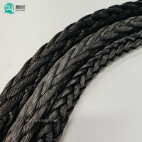 Corde tressée synthétique UHMWPE anti-UV, corde d'amarrage marine, corde de remorquage pour bateau, corde de treuil, corde flottante de 10 mm