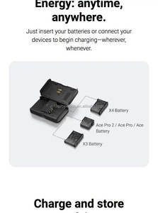 Insta360 Power Bank 10000 mAh Batería portátil Estuche de carga Batería para <span class=keywords><strong>Insta</strong></span> <span class=keywords><strong>360</strong></span> X4 \ X3 \ Ace <span class=keywords><strong>PRO</strong></span> <span class=keywords><strong>2</strong></span> Accesorios originales - Product Image 6