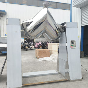 Mezcladora Industrial de Acero Inoxidable en Forma de V de Alta Precisión con Motor para Mezclar Uniformemente Sustancias Granulares y en Polvo - Product Image 4