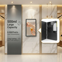 Diffuseur d'arômes commercial mural avec écran LED de 18,5 pouces, machine à parfum publicitaire, Bluetooth, WIFI, télécommande, 500 ml
