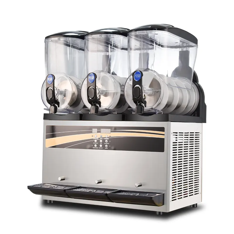 Máquina de bebidas frozen, totalmente fechada para coquetelos, máquina de bebidas, adequada para bebidas ou restaurante