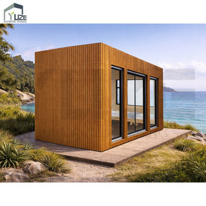 Panneaux de bardage extérieur en bois préfabriqués personnalisables, maison/<span class=keywords><strong>appartement</strong></span> en conteneur d'acier écologique - Product Image 3