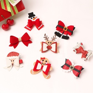 Horquilla para Pelo de Perro y Cachorro, Lazo para Gato, Tocado para Niña y Niños, Pinzas para el Pelo de Navidad, Accesorios Festivos para Mascotas, Regalo, Suministros para Mascotas - Product Image 1