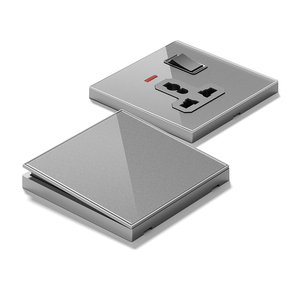 S3.1 Tấm Acrylic Lớn 1G 2G 3G 4 Gang 2 Chiều Ổ Cắm Tường 13 <span class=keywords><strong>Amp</strong></span> Thông Dụng Chất Lượng Cao Đa Năng - Product Image 4