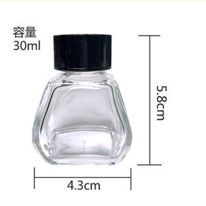 ขวดน้ำ<span class=keywords><strong>หมึก</strong></span><span class=keywords><strong>เติม</strong></span><span class=keywords><strong>หมึก</strong></span>30มล. ขวดแก้วหมึกพิมพ์ลายไม่ใช่คาร์บอนสีสันสดใส - Product Image 5
