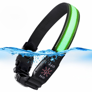 Super Bright LED <b>Dog</b> <b>Collar</b> Fully Waterproof Adjustable Glow Pet <b>Collar</b> USB Rechargeable for Night Walking Safety <b>Dog</b> <b>Collar</b> - Product Image 1