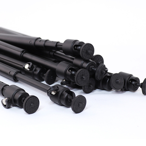 Tùy chỉnh điện thoại <span class=keywords><strong>Selfie</strong></span> <span class=keywords><strong>Stick</strong></span> mở rộng cực chất lượng cao nhôm 4 phần màu đen Kính thiên văn 360 độ xoay di động - Product Image 3