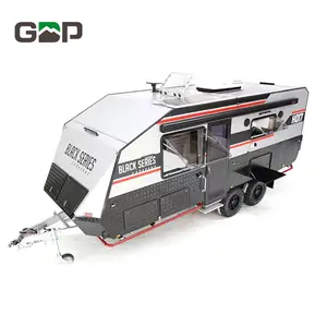 Thiết kế mới Retro Motorhome nhà di động du lịch cắm trại RV cắm trại Trailer sang trọng off road Đoàn Lữ Hành