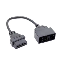 Cable adaptador de diagnóstico de 22 pines a 16 pines Obd1 a Obd2 para Toyota