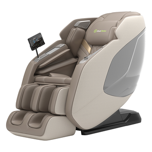Moderner 4D Luxus Ganzkörper SL-Track Zero-Gravity <span class=keywords><strong>Shiatsu</strong></span> Massagesessel mit Sprachsteuerung und Heizfunktion - Product Image 4