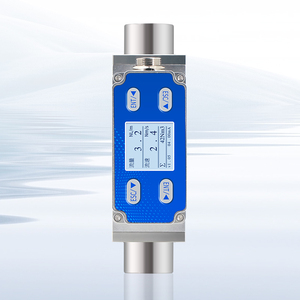 Débitmètre massique thermique de gaz de précision 1,5 MPa, 1,5 % de précision, en acier inoxydable, sortie 4-20 mA, capteur de débit - Product Image 1